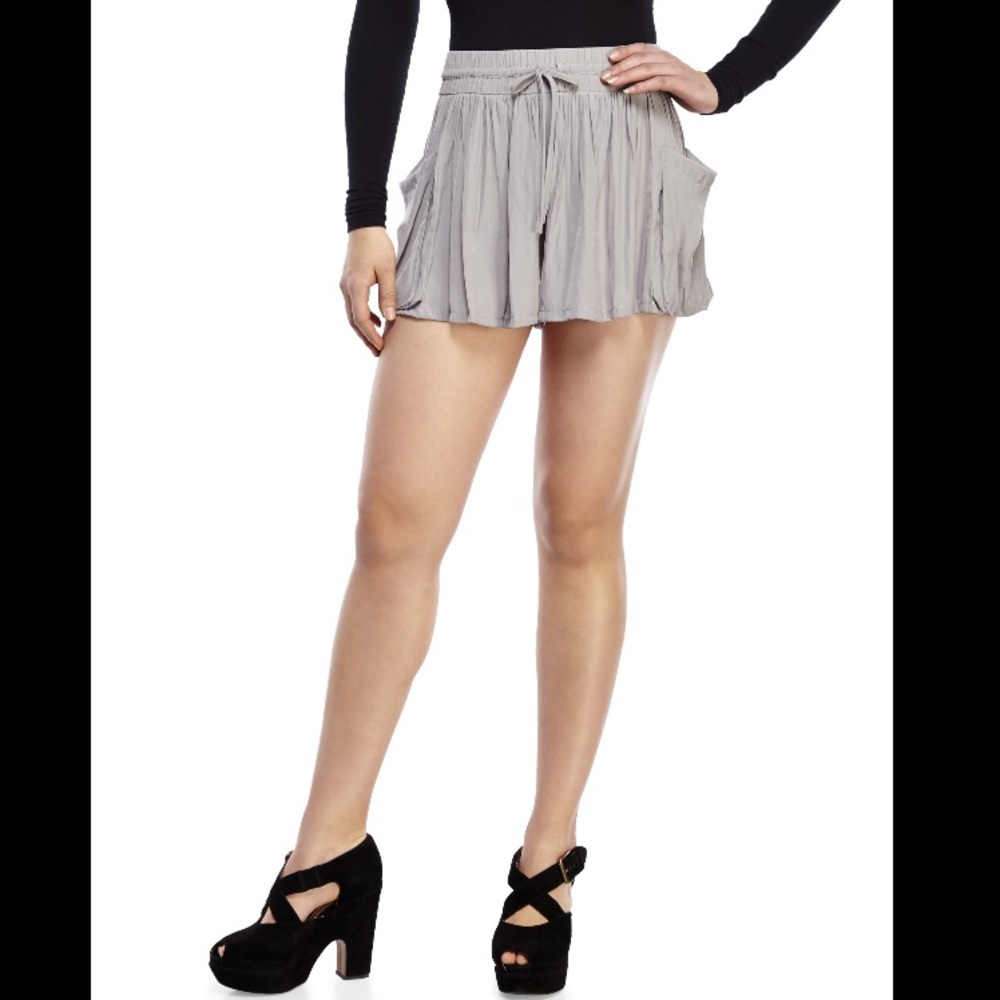 RAMY BROOK - Austin pleated shorts